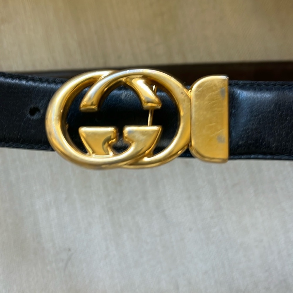 Men’s Vintage Gucci Black belt
